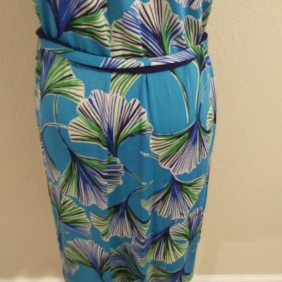 Lili Pulitzer Floral Blue Dress - Picture 6 of 7